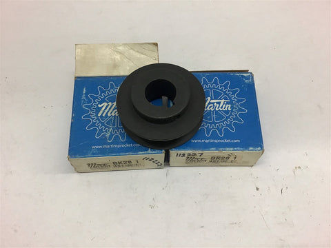 Martin BK28 1 Pulley Single Groove 1" Bore Lot of 2