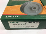 Tritan BK36X3/4 Single Groove Pulley Lot of 2