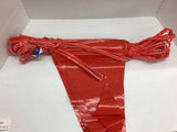 NABCO 100 Ft. Pennant Flag Red Plastic Banner Lot of 2