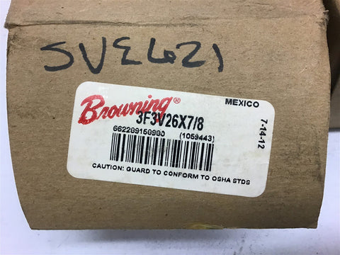 Browning 3F3V26X7/8 Pulley 3 Groove