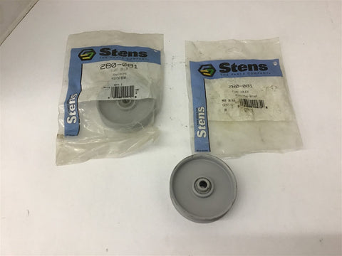 Stens 280-081 Flat idler 3/8" Bore