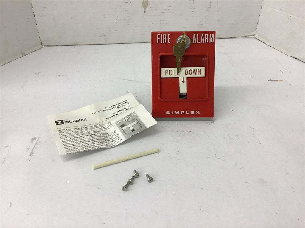 Simplex Fire Alarm Handle 3 amp 30 Volts 4251-20