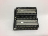 Mitsubishi TB2 A6TBXY54 Terminal Block-Lot of 2