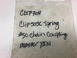 Roller Chain ANSI 50 Master Pins Clip704 Clip505C Spring Lot of 35
