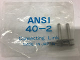 ANSI 40-2 Roller Chain Connecting Link 1/2" Lot of 10