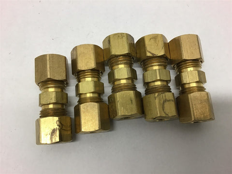 1/4 Brass Compression Coupling with Ferrell Lot of 5 – BME Bearings and  Surplus