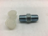 1/4" MNPT x 1/4" MNPT Steel Coupling