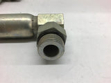 Weatherhead Crimp Hydraulic 90 Degree Hose Fittings 3/4" Hose Lot of 4
