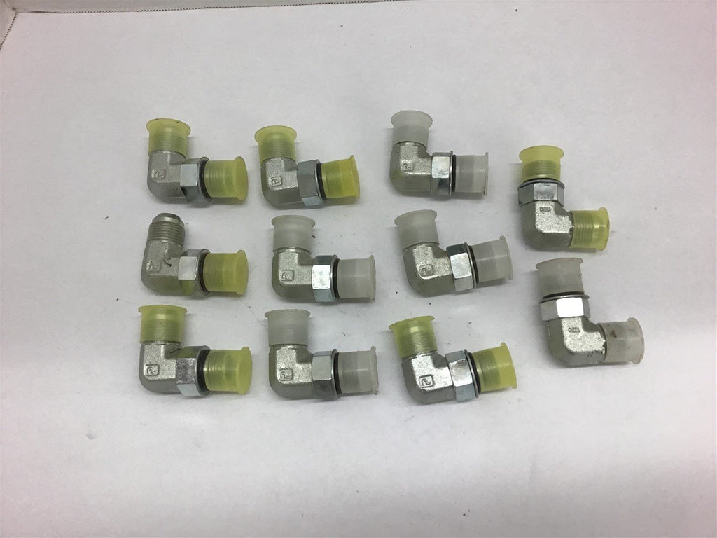 Hydraulic Adapter SMA 7/8" O-Ring Seal x 7/8" Ferrell End Lot of 11