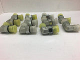 Hydraulic Adapter SMA 7/8" O-Ring Seal x 7/8" Ferrell End Lot of 11