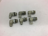 Hydraulic Adapter A-08 3/4" Ferrell x 7/8" O-Ring Lot of 6