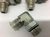 Hydraulic Adapter A-08 3/4" Ferrell x 7/8" O-Ring Lot of 6