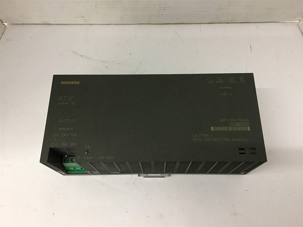 Siemens 6EP1434-2BA00 Sitop Power 10 Power Supply
