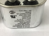 Packard C22.2NO Capacitor 74 UF 370/400 Vac