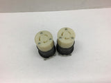 Hubbell HBL2323 20 Amp 250 Volts Lot of 2