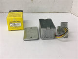 Electro-Rail ERS-351M 4 Pole Plug-In Jack With Box and Cable Clamp