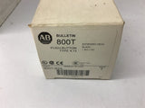 Allen-Bradley 800T-B2A Extended Head Black Push Button