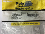HUBBELL WT12SBA Walltrak 1 & 22 Standard Box