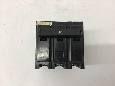 Cutler-Hammer BAB3030H 3 Pole 30 Amp 240 volts Circuit Breaker
