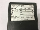 Hubbell HC58R44 Drum Switch 480 volts