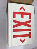 Lite Forms LXURWE Emergency LED Exit Sign White