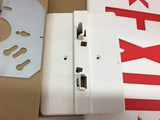 Lite Forms LXURWE Emergency LED Exit Sign White