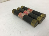 Fusetron FRS60 Dual Element Time Delay Fuse 60 Amp 600 Volts lot of 3