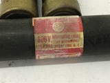 Fusetron FRS60 Dual Element Time Delay Fuse 60 Amp 600 Volts lot of 3