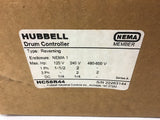 Hubbell HC58R44 Drum Controller Reversing 3 Phase 2 Hp 480-600 Volts