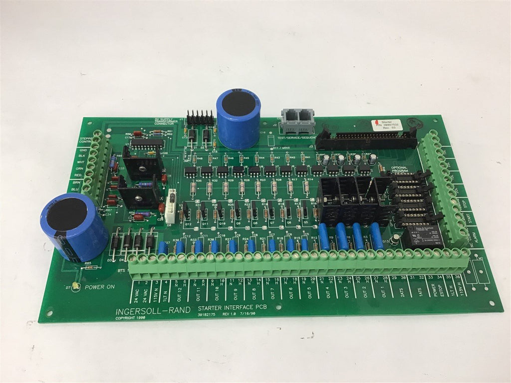 Ingersoll-Rand Starter Interface PCB 39182175
