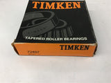 Timken 72487 Roller Bearing
