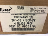 Lau 60559101 20" 33 Pitch CW 4 Blade Prop