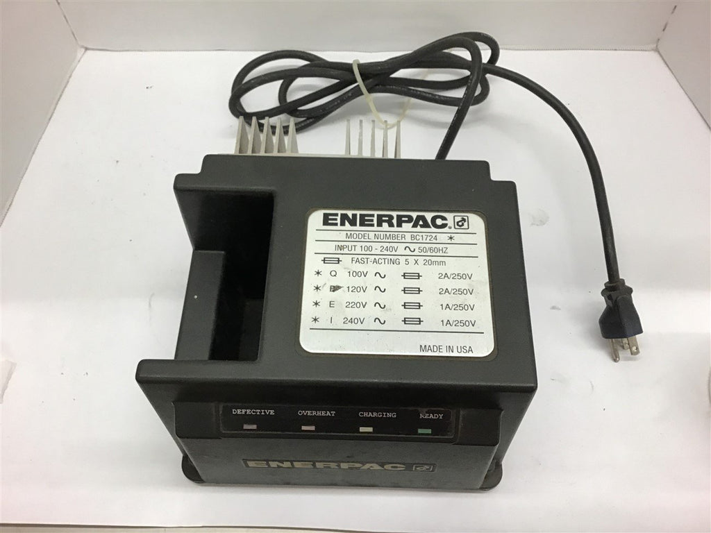 Enerpac BC1724 Battery Charger 100-240 Volts
