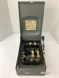 Squae D D-223 NRB 100 Amp 240 Volt Single Throw Fusible Safety Switch