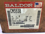 Baldor CM3538 1/2 HP AC Motor 230/460 volts 1725 Rpm 4P 56C Frame