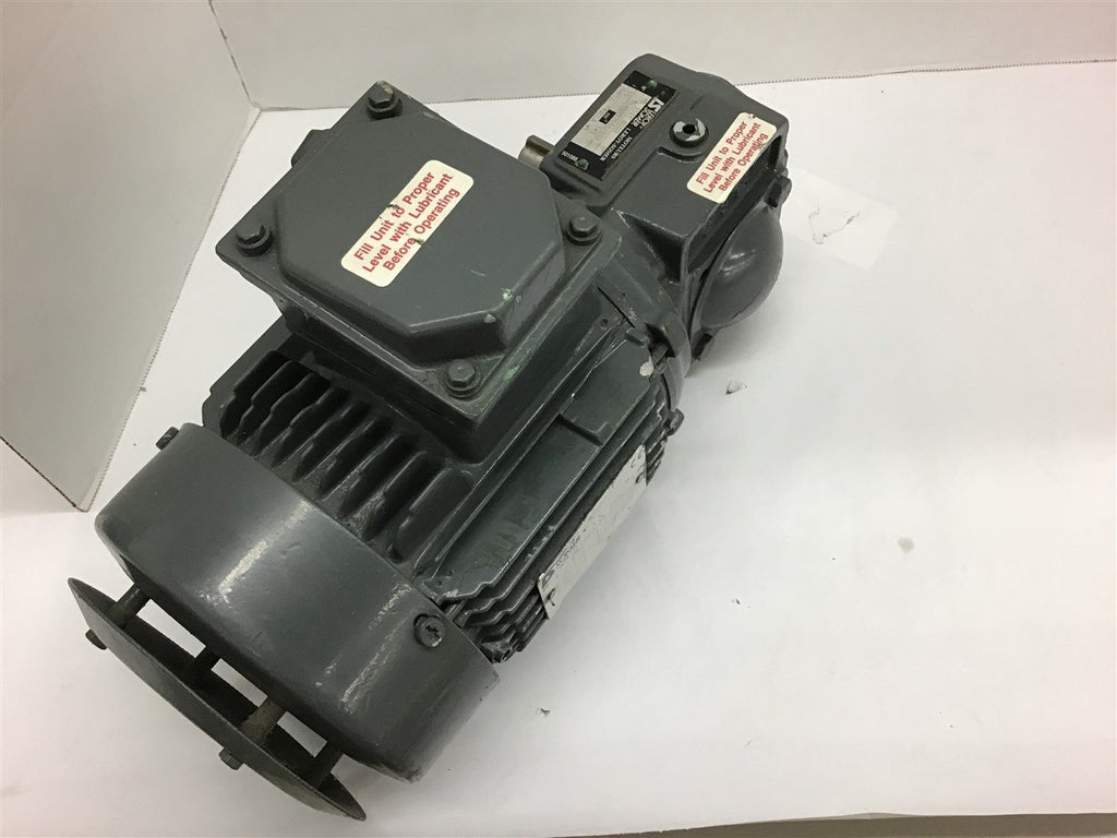 Leroy Somer 0.37 KW 265 460 volts AC Motor 1735 rpm