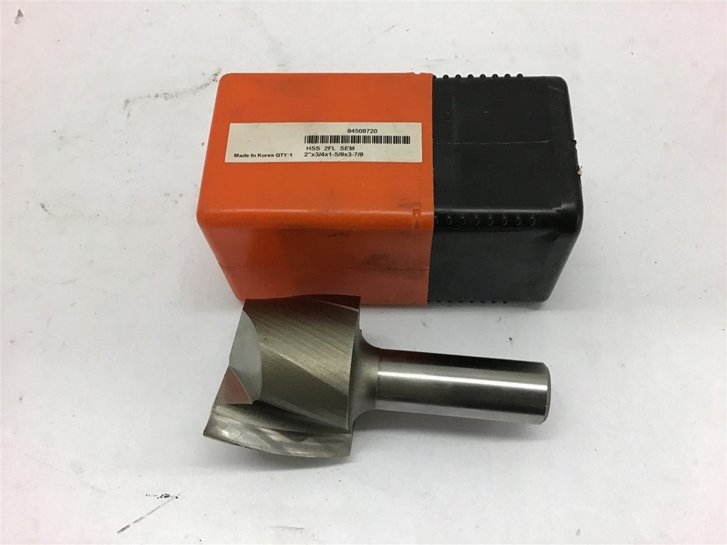 Hertel 2FL HSS SEM End Mill 2" x 3/4" x 1-5/8"x 3-7/8"