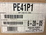 Goulds PE41P1 4/10 HP 115 Volts PUMPS 7.5 MA Single Phase