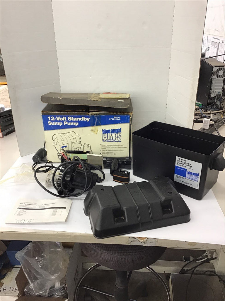 Blue Angel BSP15 12 Volt Emergency Sump Pump System