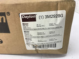 Dayton 3M292BG 1/8 HP Blower Motor 115 Volts 3000 Rpm