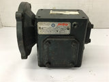 Grove Gear BMQ1175-2 Left Angle Gear Reducer 40:1 Ratio .480 Input Hp