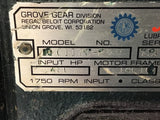 Grove Gear BMQ1175-2 Left Angle Gear Reducer 40:1 Ratio .480 Input Hp