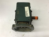 Grove Gear BMQ1206-3 100:1 Ratio Right Angle Gear Reducer .132 Input Hp