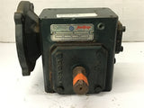 Grove Gear BMQ1206-3 100:1 Ratio Right Angle Gear Reducer .132 Input Hp