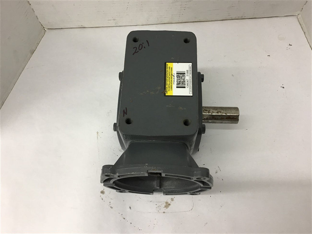 Boston F724-20-B7-J Right Angle Gear Reducer 20:1 Ratio 1.95 Input HP