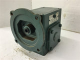 Grove Gear BMQ220-2 25:1 Ratio Left Angle Gear Reducer 1.00 Input Hp 56C