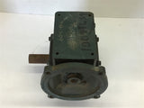 Grove Gear BMQ1206-2 25:1 Ratio Left Angle Gear Reducer 1.02 Input Hp