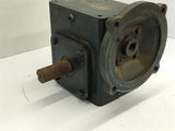 Grove Gear BMQ1206-2 25:1 Ratio Left Angle Gear Reducer 1.02 Input Hp
