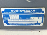 Boston Gear F721-60-B5-6 Gear Reducer 60:1 Ratio 0.55 Input HP 826 Torque
