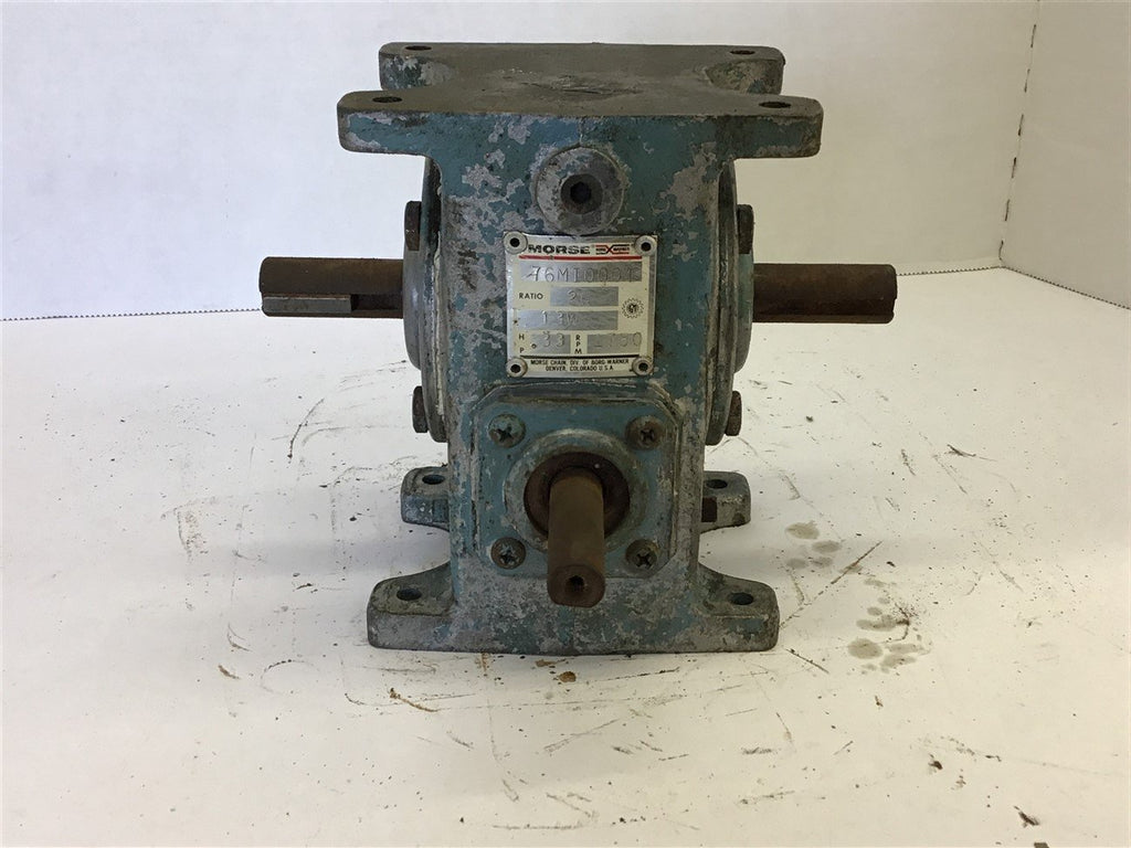 Morse 76MI0004 Gear Reducer 20:1 Ratio 0.33 HP